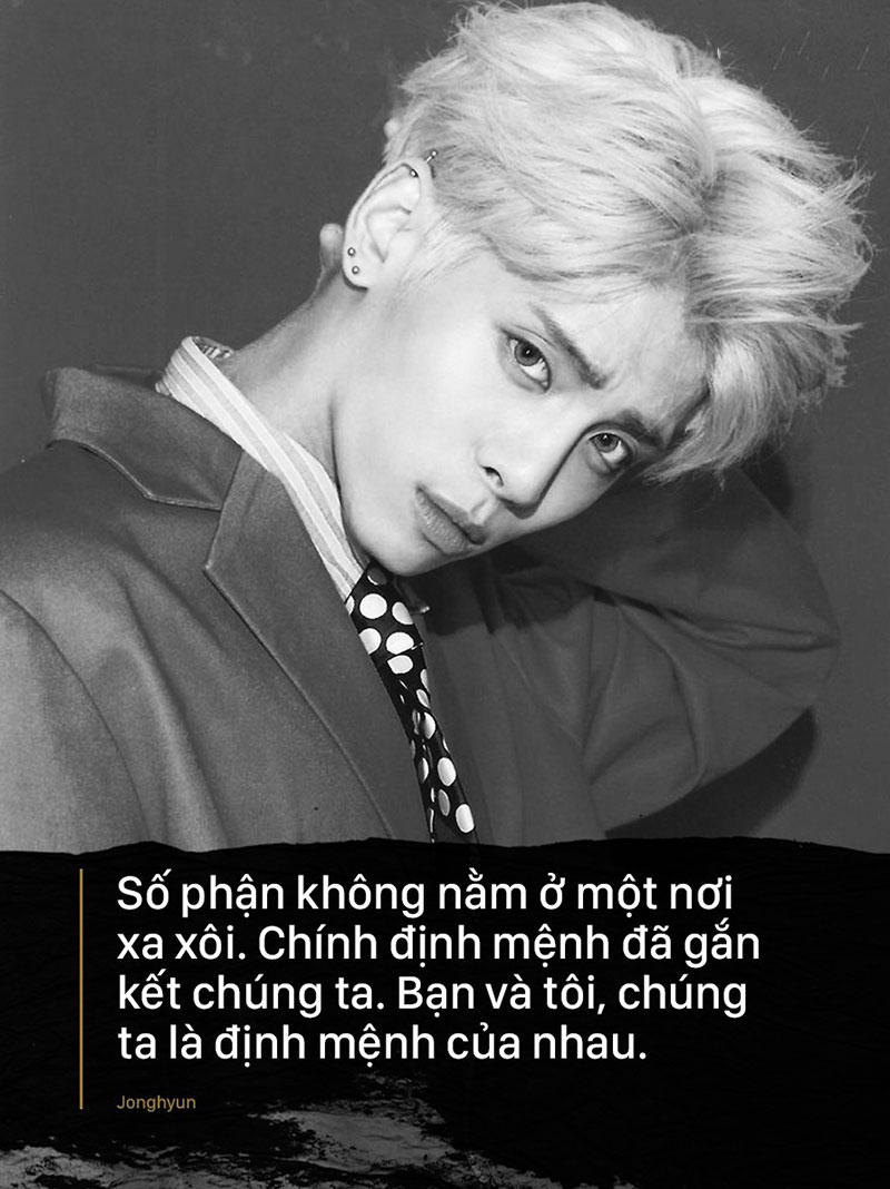 Lời động viên sống mãi với thời gian của Jonghyun: Hiện tại có thể chia ly, nhưng chúng ta sẽ còn gặp lại
